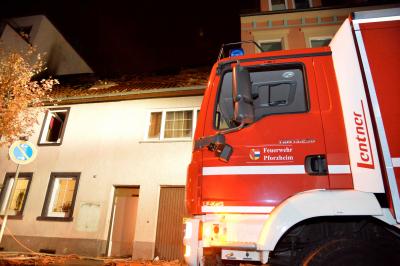 EXKLUSIV BILDER! 4 Tote bei Dachstuhlbrand in Pforzheim-Dillweisenstein